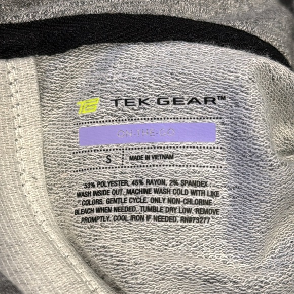 Tek Gear Women’s Small On the Go Long Sleeve Sweater Ruched Cowl Drawstring - Picture 6 of 6